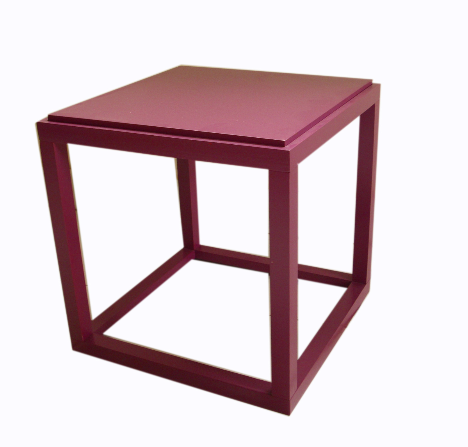 Furnituremaxx Wood Stackable Display Cube Shelves Stands Side Table